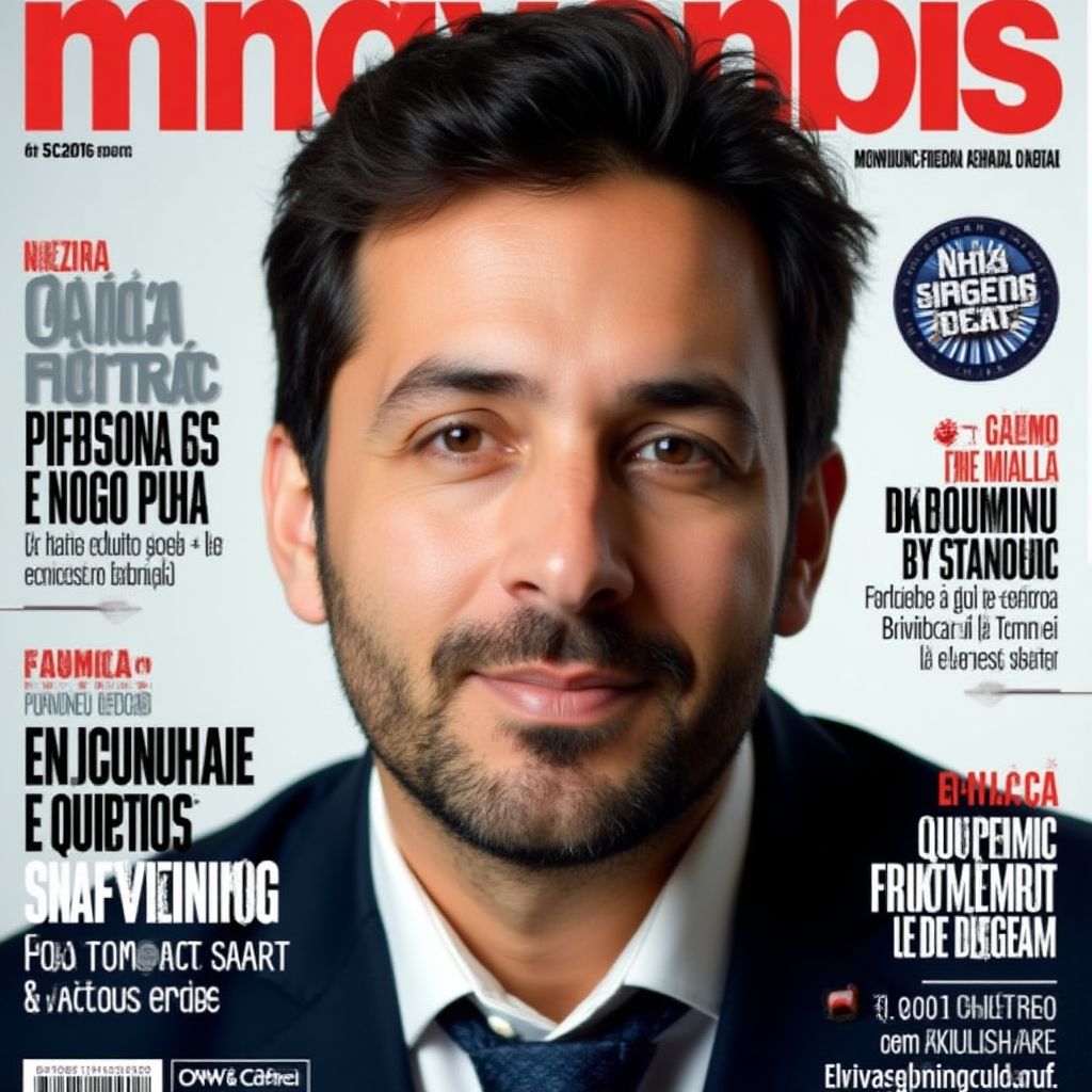 Portada de revista de negocios argentina