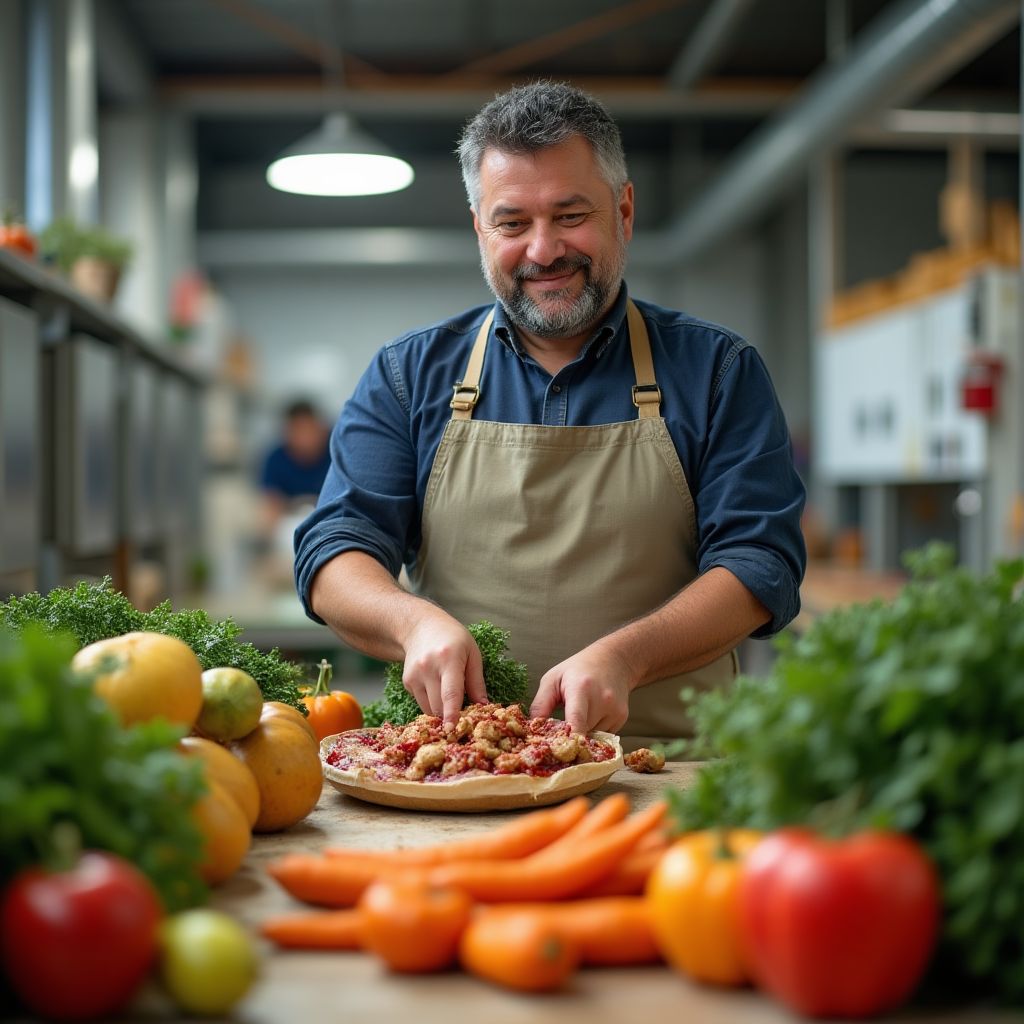 Emprendedor argentino del sector alimentario
